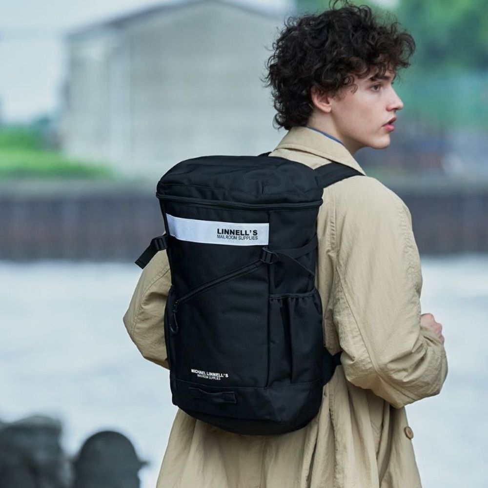 Michael Linnell Reflector Line Toss Pack Backpack Royal Blue Large Unisex